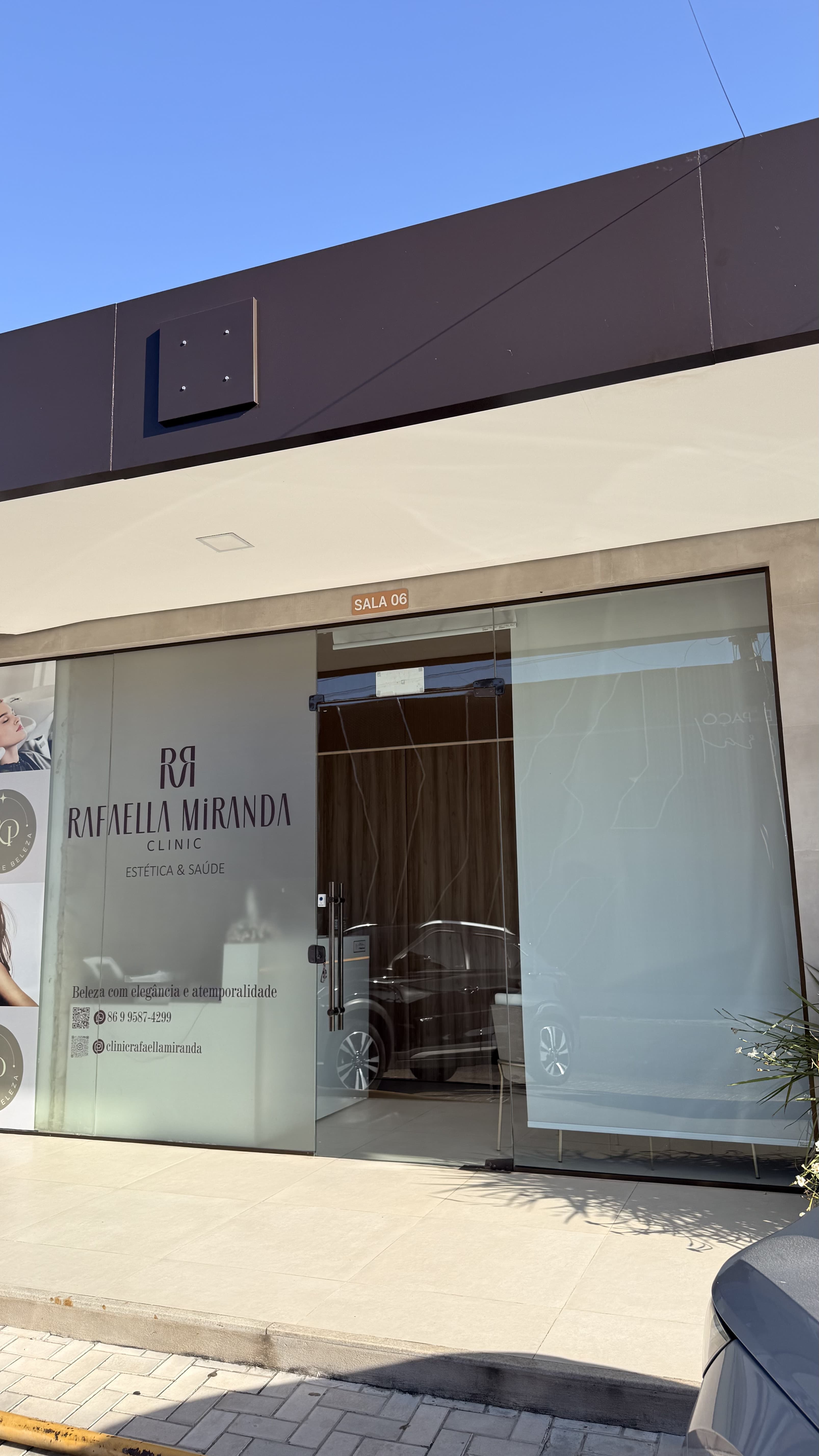 Fachada da Rafaella Miranda Clinic — Sala 06