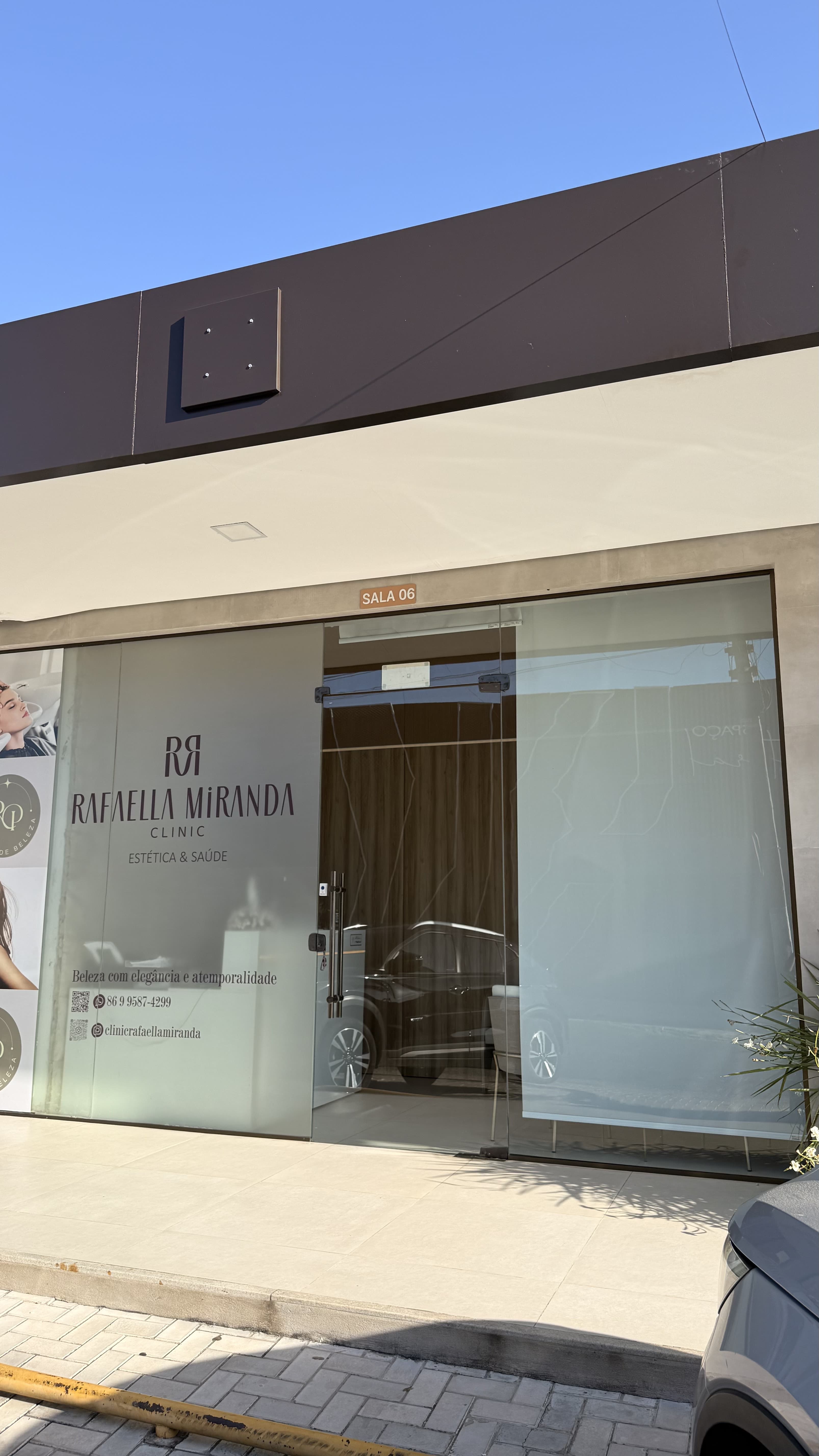 Fachada da Rafaella Miranda Clinic — vista externa